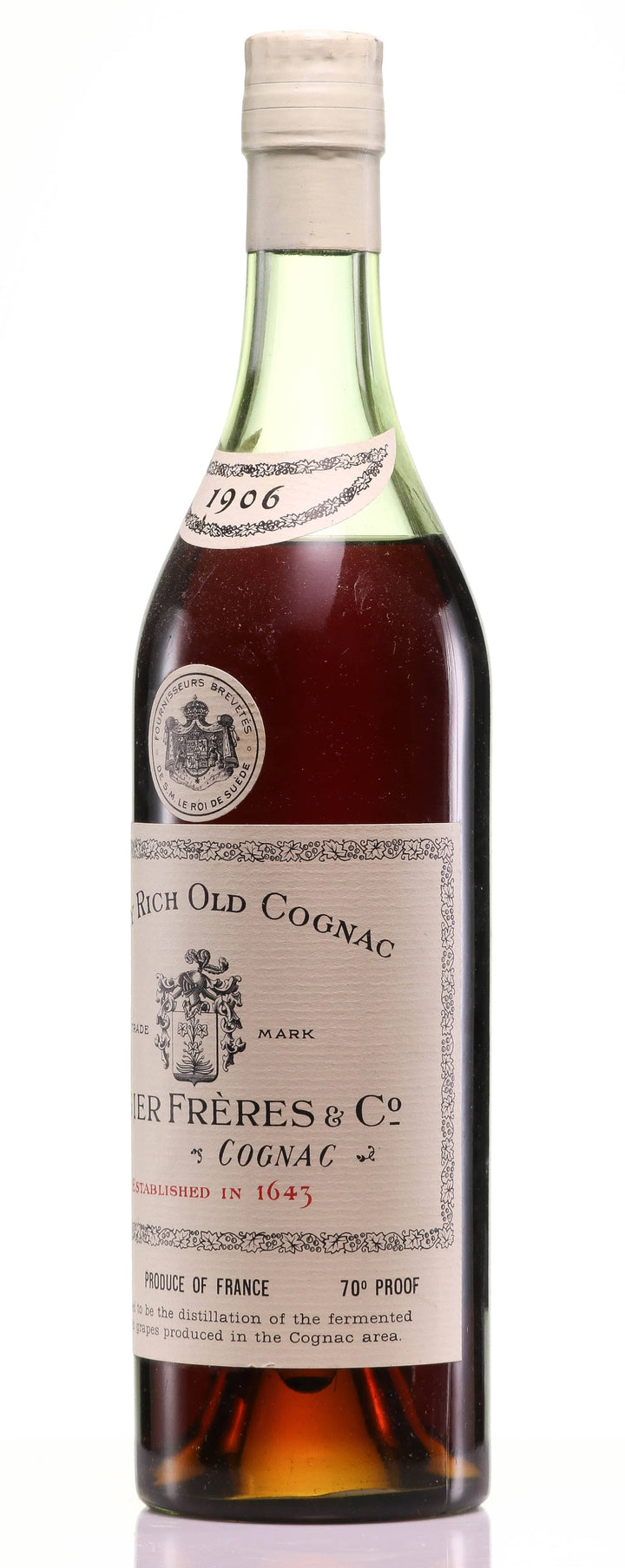 Very Rich Old  Cognac 1906 Augier Frères - LegendaryVintages