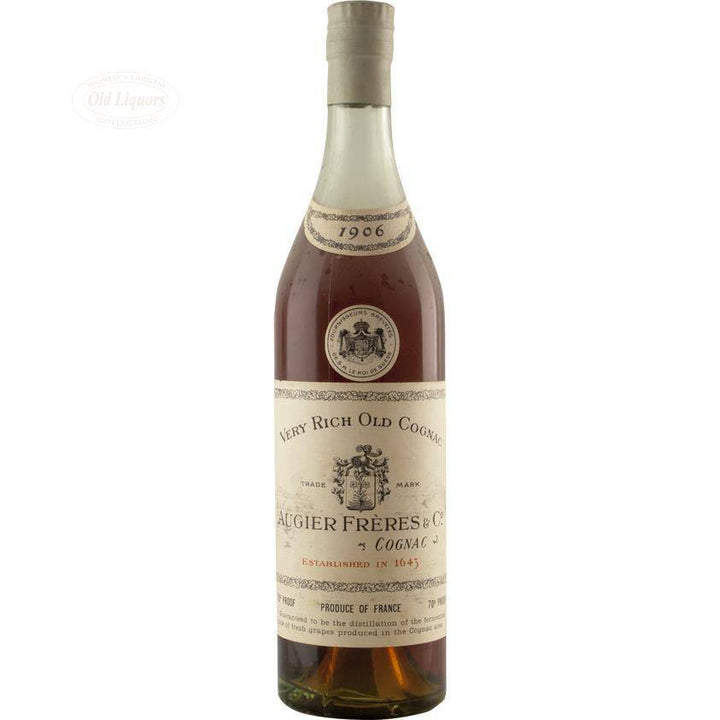 Very Rich Old  Cognac 1906 Augier Frères - LegendaryVintages