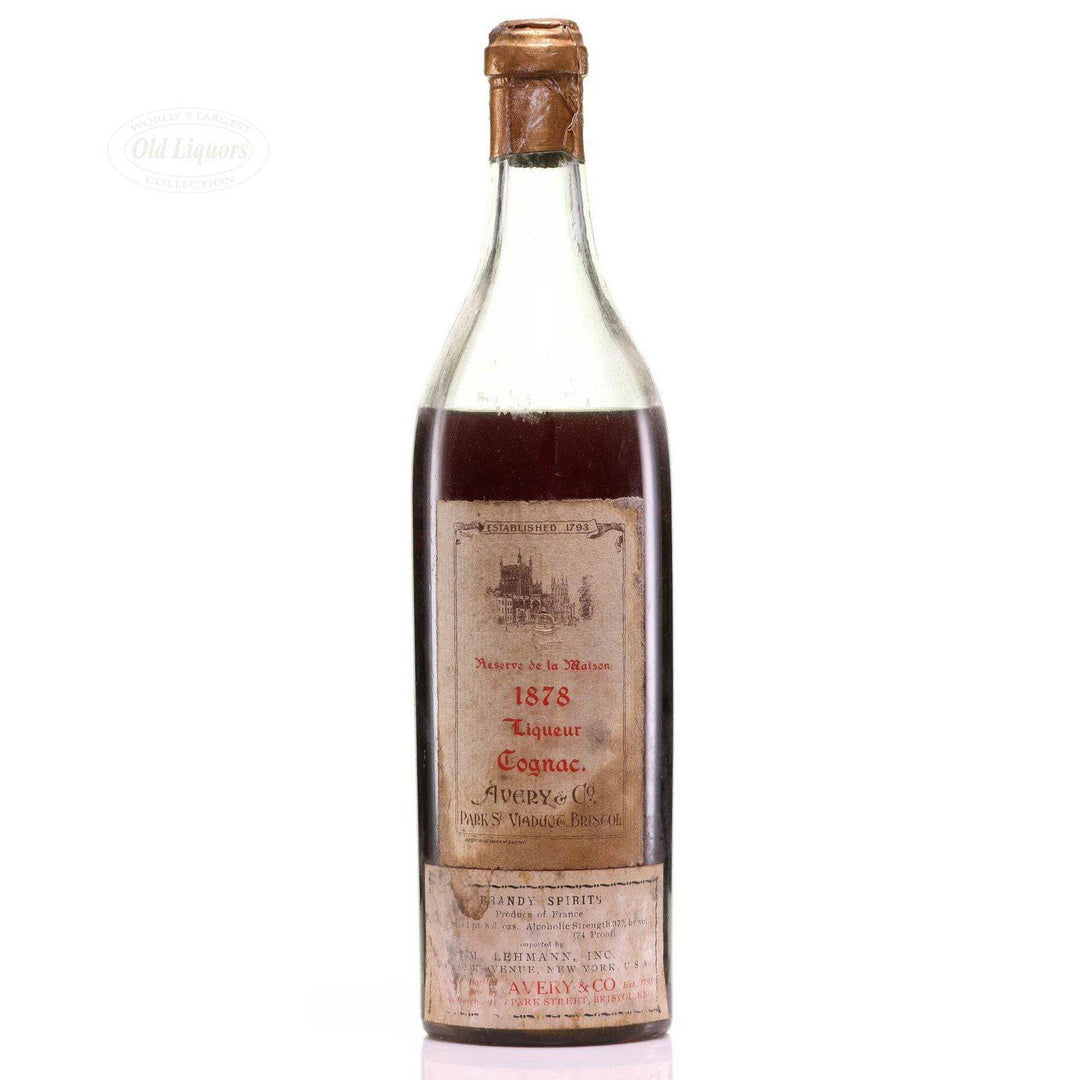 Cognac 1878 Avery & Co - LegendaryVintages