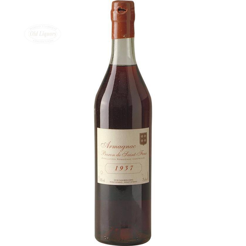 Armagnac 1937 Baron de Saint-Feux - LegendaryVintages