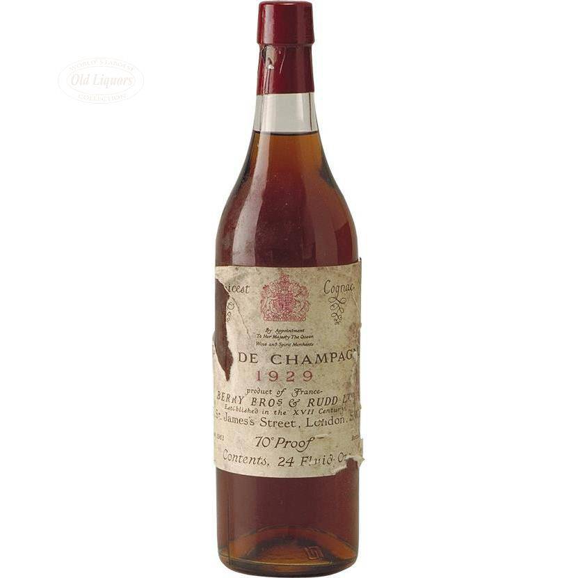 Cognac 1926 Grande Champagne Berry Bros - LegendaryVintages