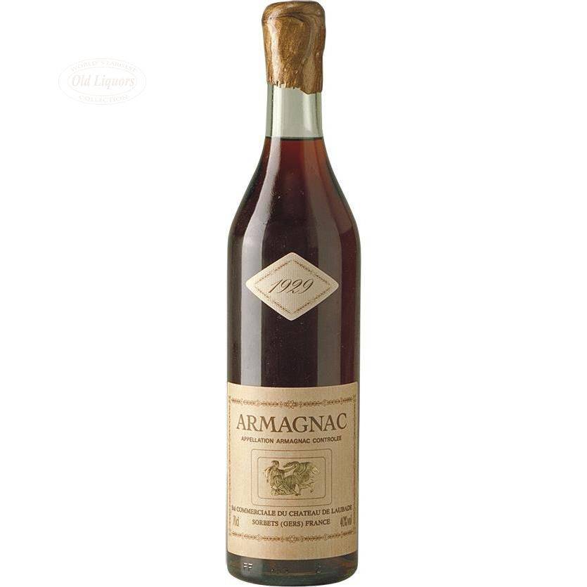 Armagnac 1929 Château de Laubade - LegendaryVintages