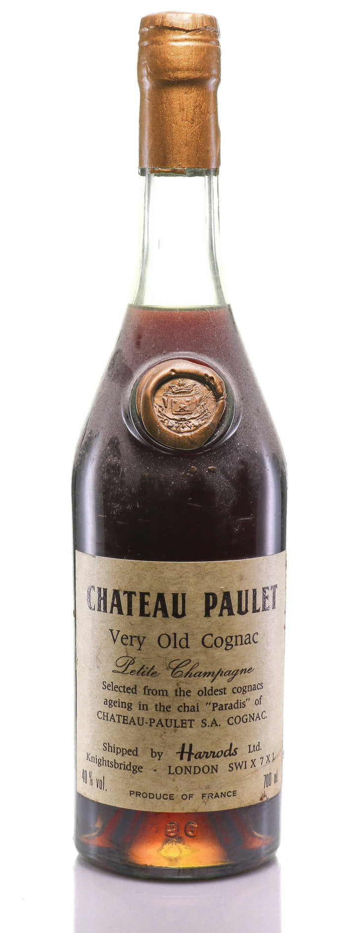 Cognac Chateau Paulet Very Old Petite Champagne - LegendaryVintages