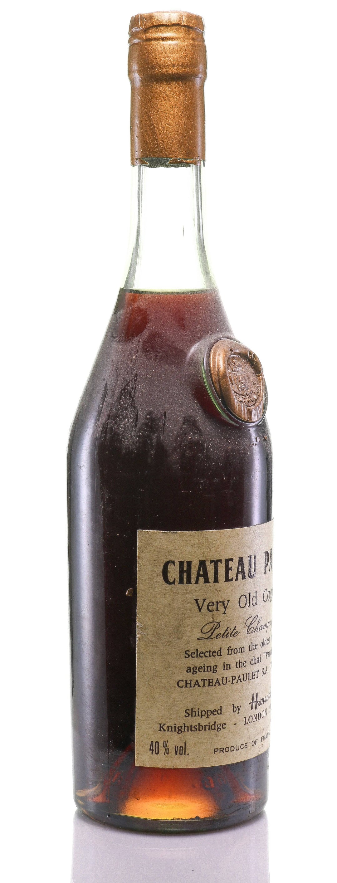 Cognac Chateau Paulet Very Old Petite Champagne - LegendaryVintages