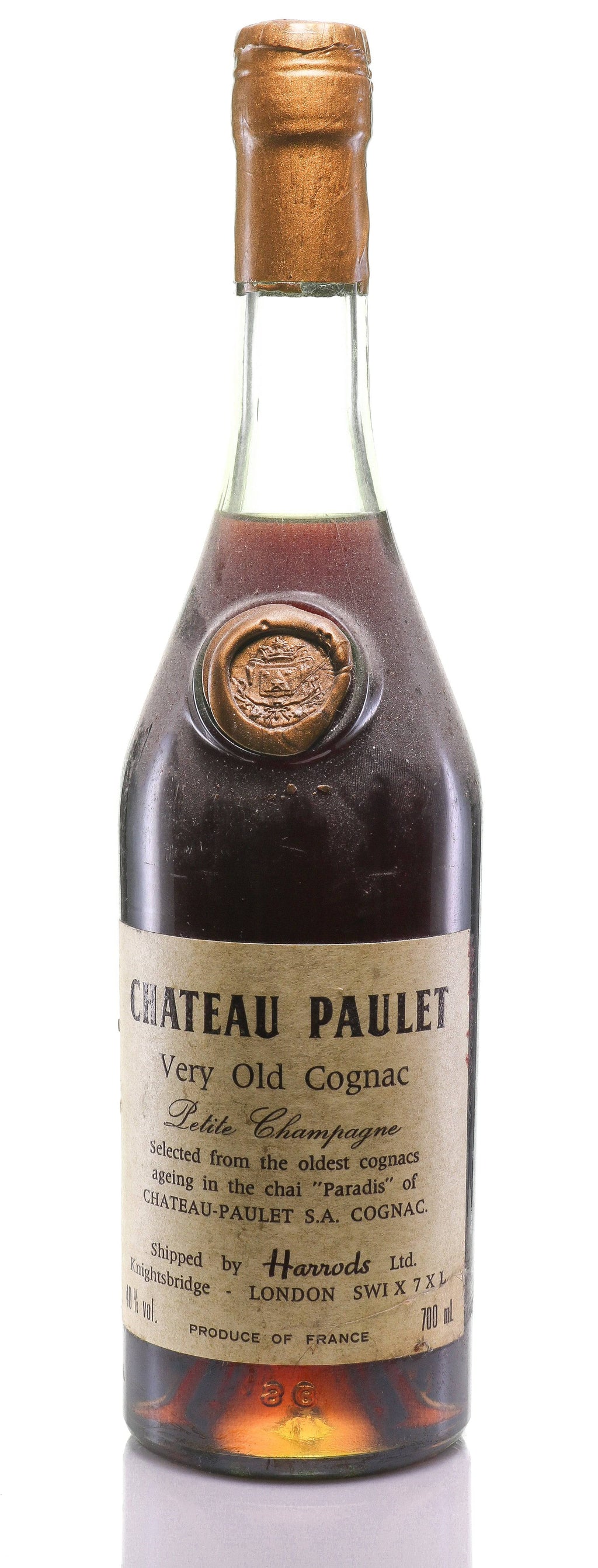 Cognac Chateau Paulet Very Old Petite Champagne - LegendaryVintages