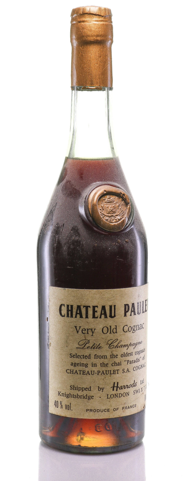 Cognac Chateau Paulet Very Old Petite Champagne - LegendaryVintages