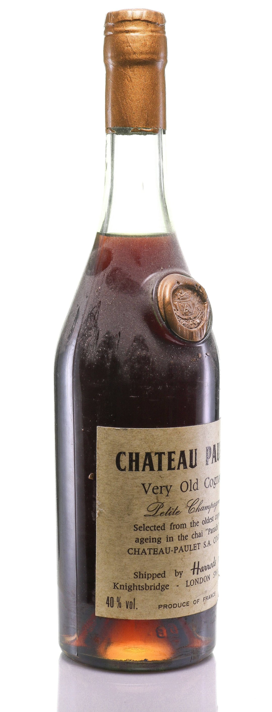 Cognac Chateau Paulet Very Old Petite Champagne - LegendaryVintages