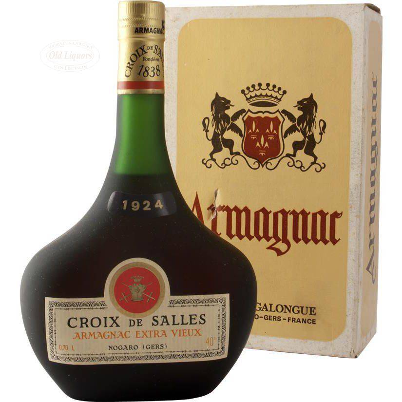 Armagnac 1924 Croix de Salles - LegendaryVintages