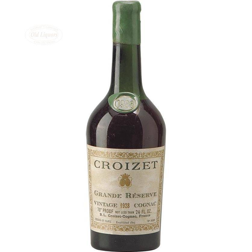 Cognac 1928 Croizet B. Léon - LegendaryVintages