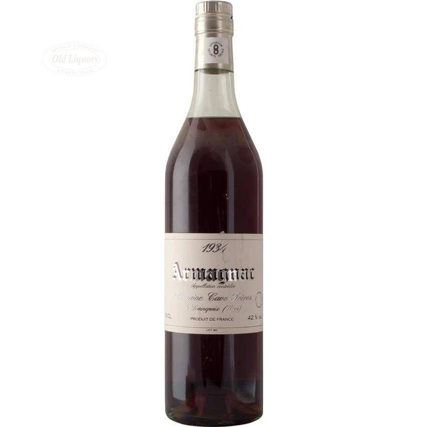 Armagnac 1934 Domaine Cave Frères - LegendaryVintages