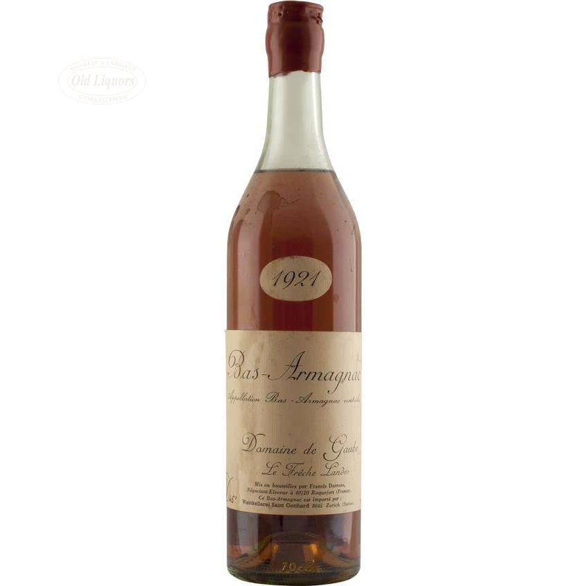 Armagnac 1921 Domaine de Gaube - LegendaryVintages