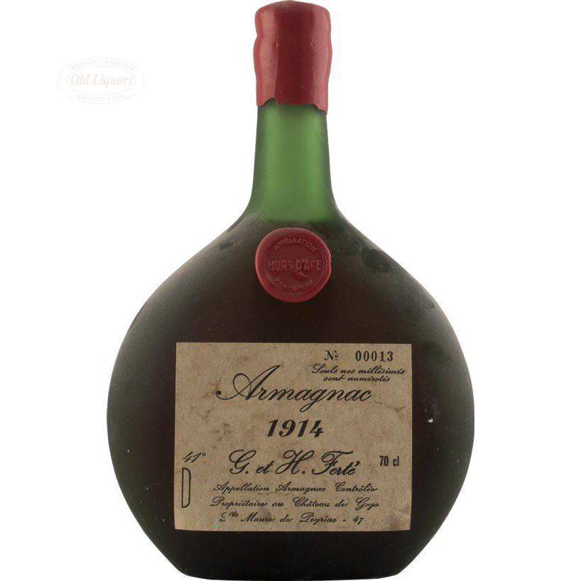 Armagnac 1914 Ferté G. & H. - LegendaryVintages