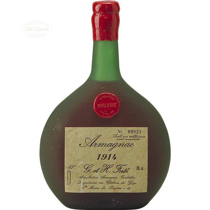 Armagnac 1914 Ferté G. & H. - LegendaryVintages