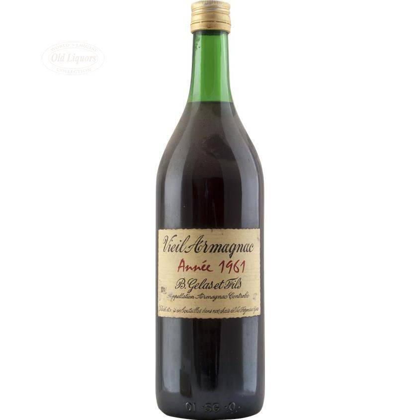 Armagnac 1961 Gelas & Fils B. - LegendaryVintages