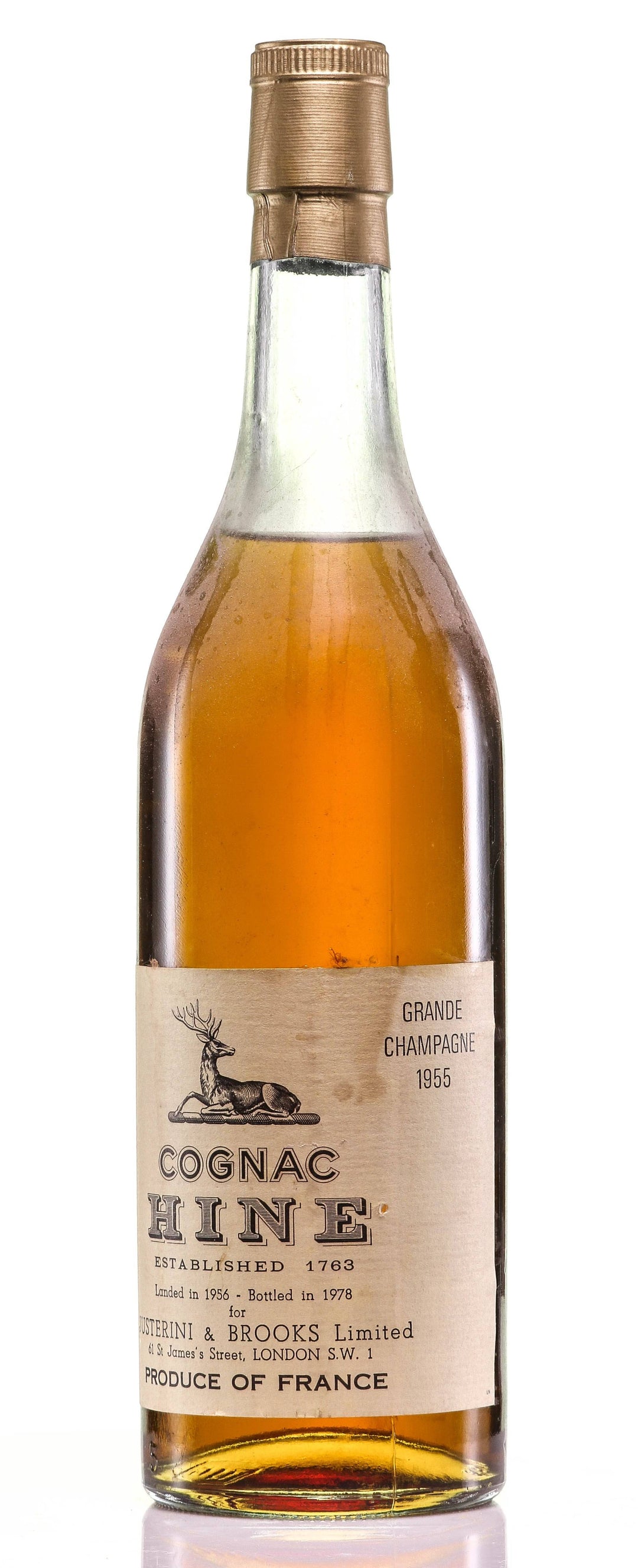 Cognac 1955 Hine Grand Champagne - LegendaryVintages