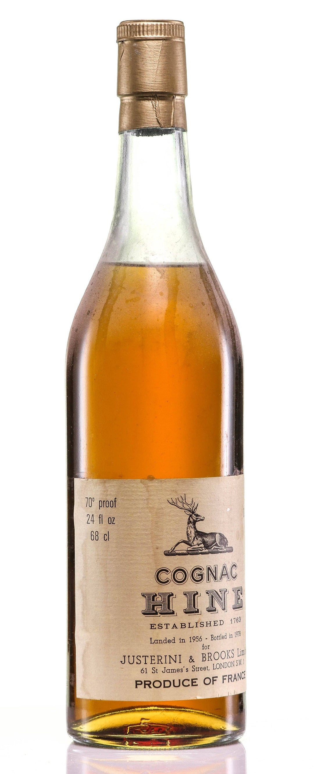 Cognac 1955 Hine Grand Champagne - LegendaryVintages