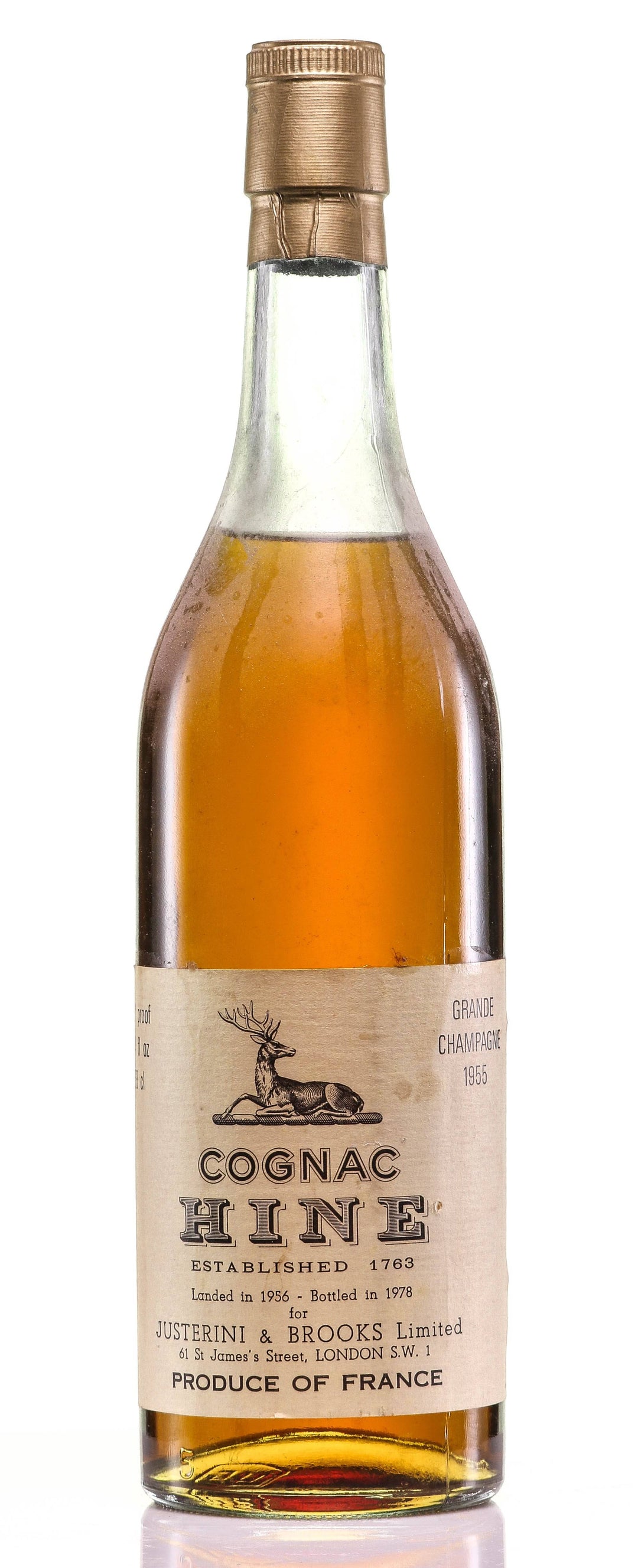 Cognac 1955 Hine Grand Champagne - LegendaryVintages