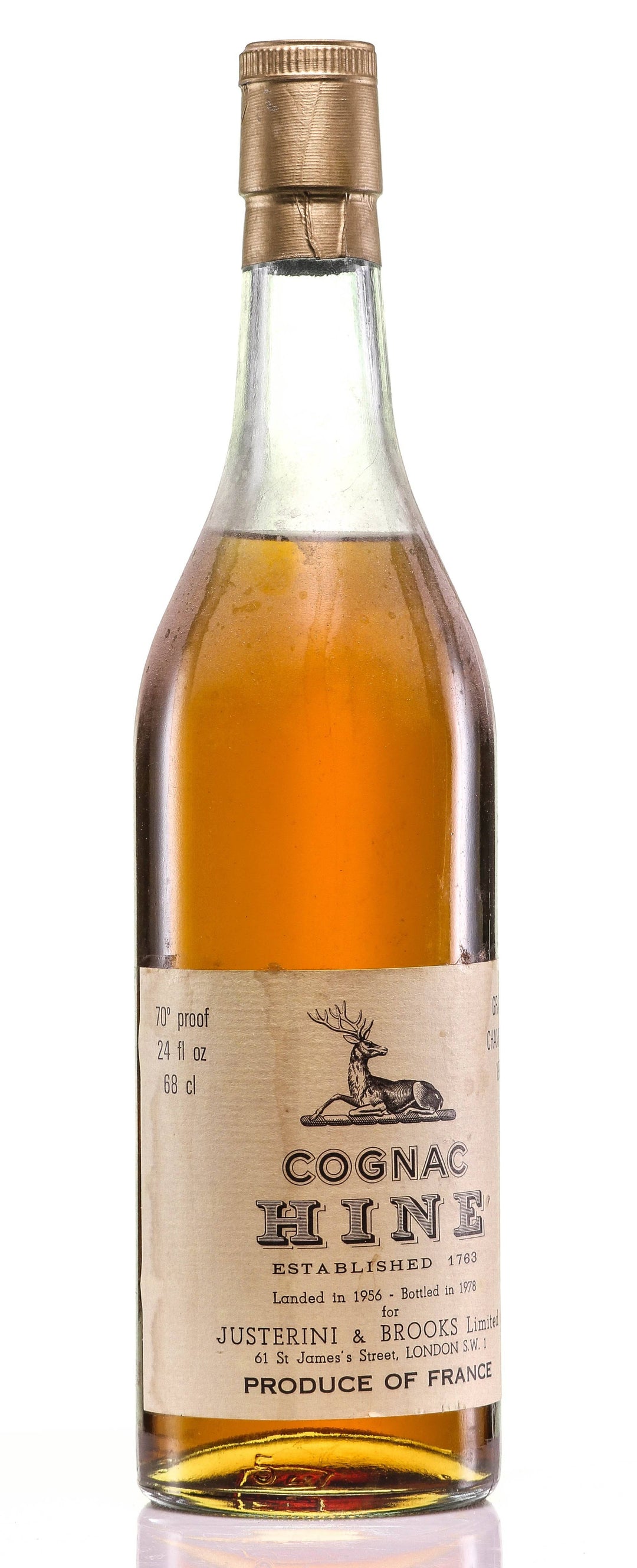 Cognac 1955 Hine Grand Champagne - LegendaryVintages