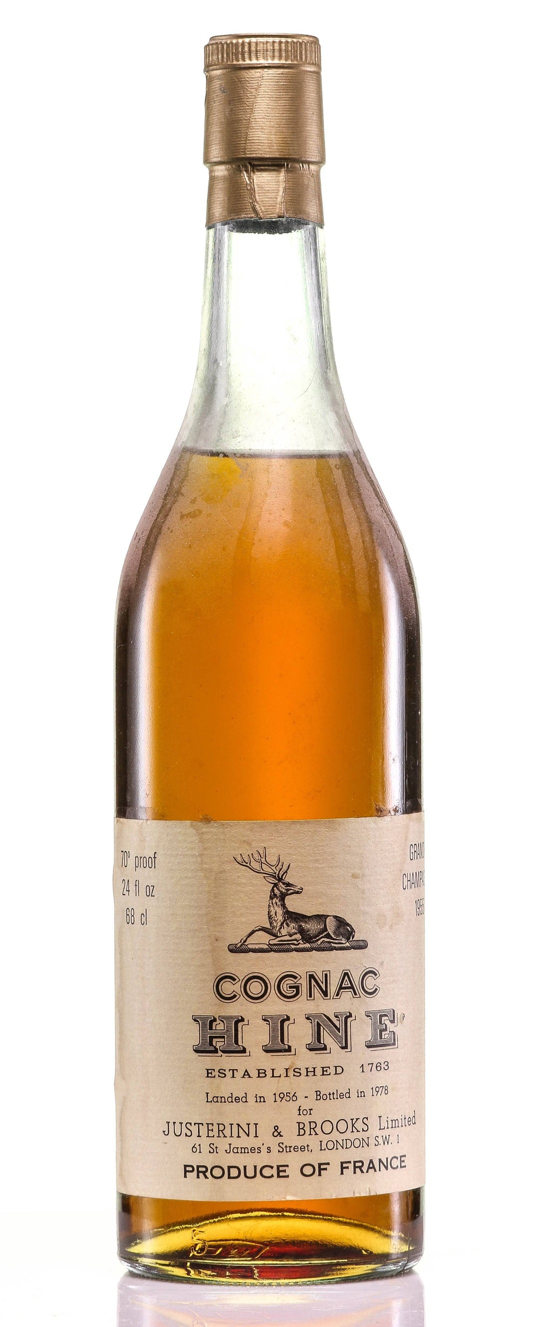 Cognac 1955 Hine Grand Champagne - LegendaryVintages