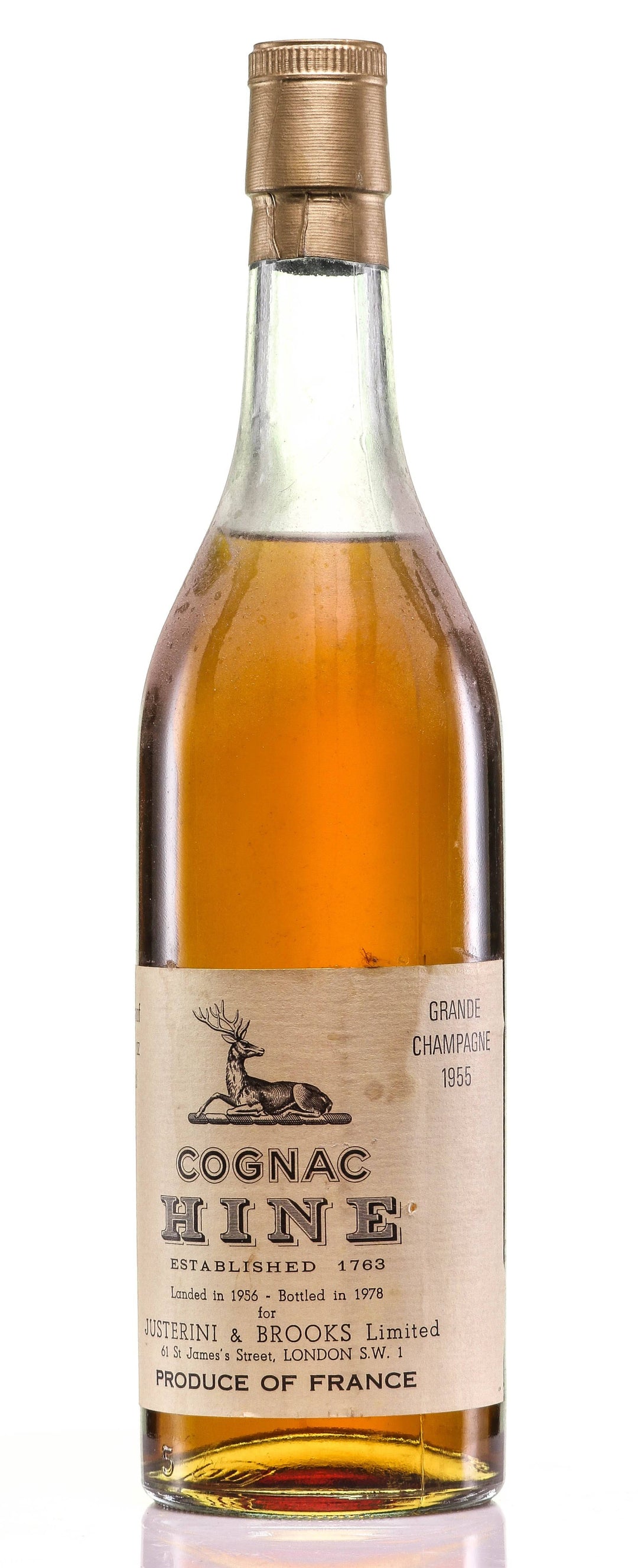 Cognac 1955 Hine Grand Champagne - LegendaryVintages