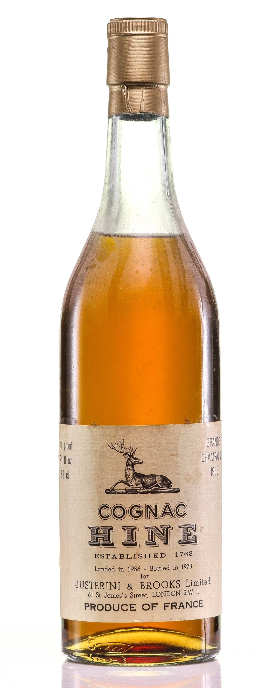 Cognac 1955 Hine Grand Champagne - LegendaryVintages