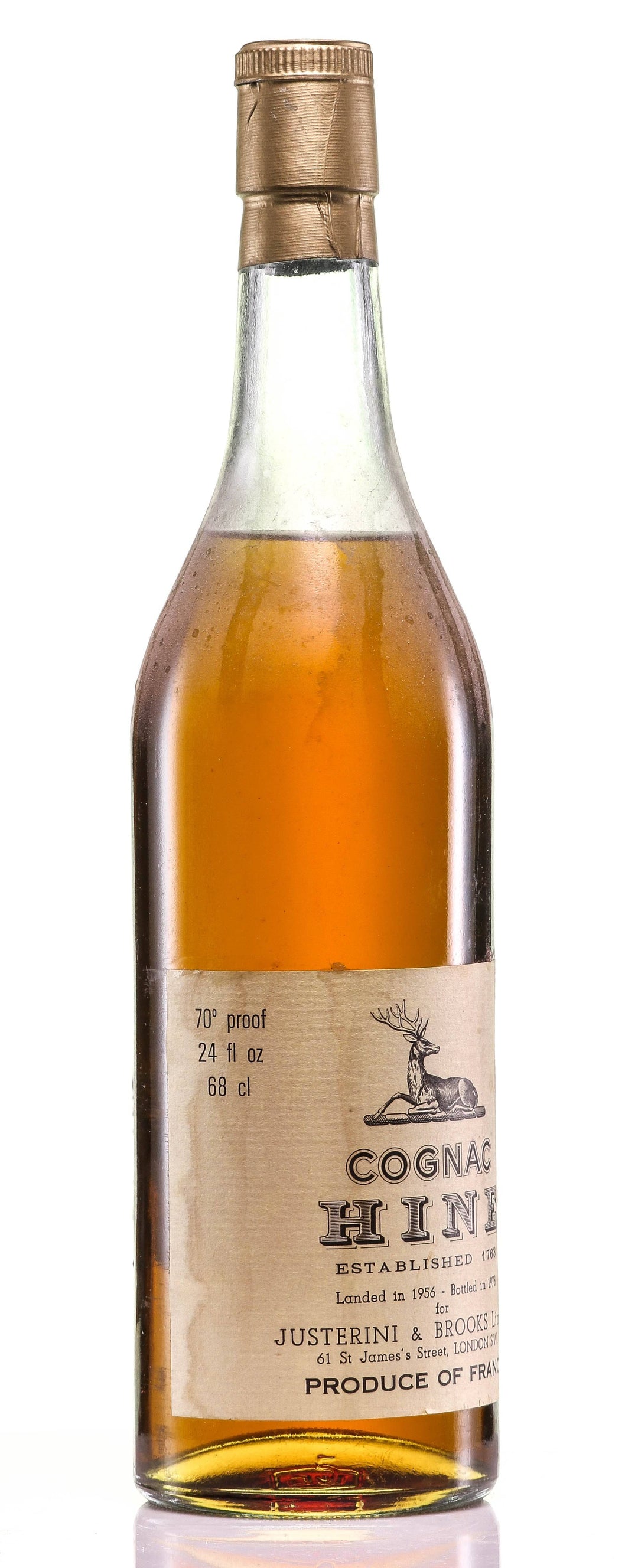 Cognac 1955 Hine Grand Champagne - LegendaryVintages