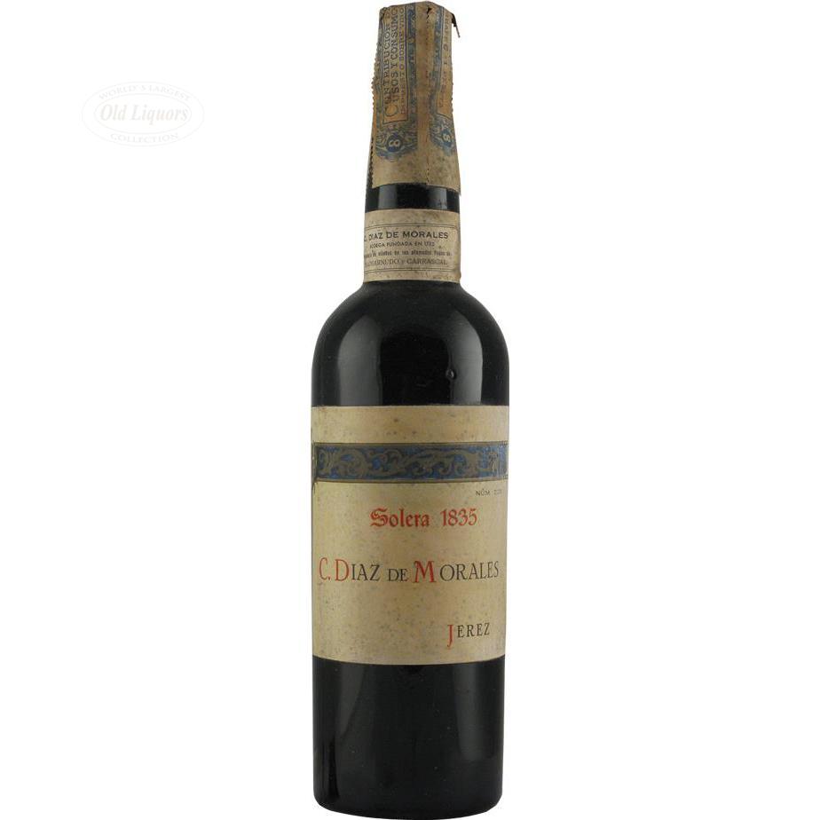 Sherry 1835 Diaz Morales Solera SKU 4725