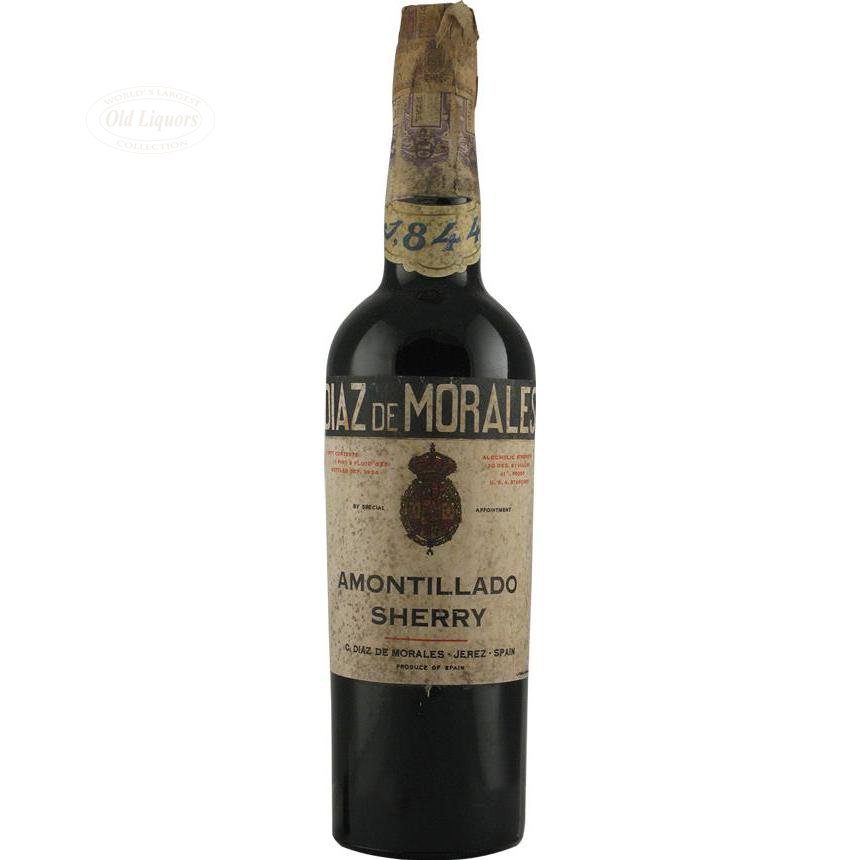 Sherry 1844 Diaz Morales Amontillado SKU 4022