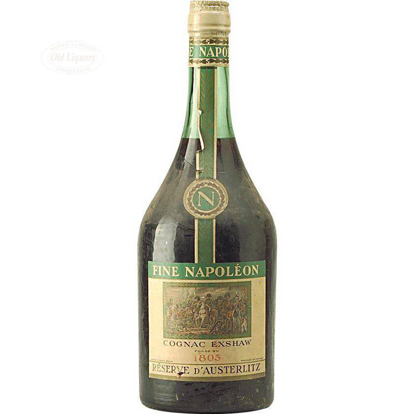 Cognac John Exshaw Réserve D'Austerlitz Magnum 1970s - LegendaryVintages