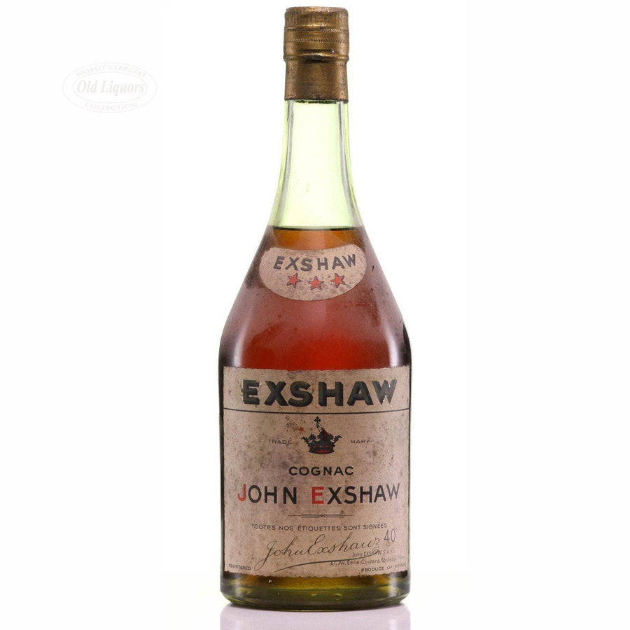 Cognac John Exshaw Three Stars - LegendaryVintages