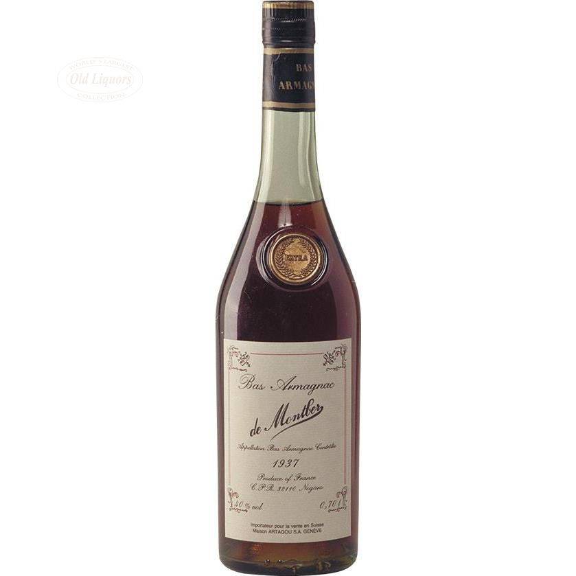 Armagnac 1937 Montber - LegendaryVintages