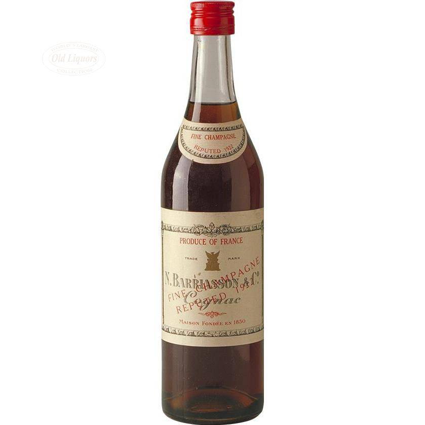 Cognac 1922 N. Barriasson & Co Fine Champagne - LegendaryVintages