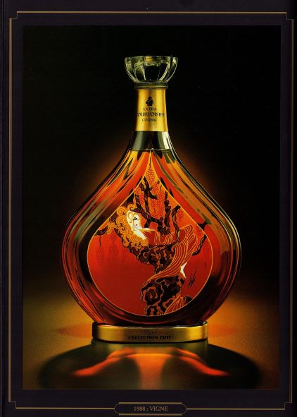 Cognac Courvoisier Erté Collection No.1-8 - legendaryvintages