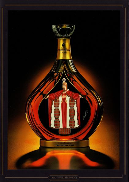 Cognac Courvoisier Erté Collection No.1-8 - legendaryvintages