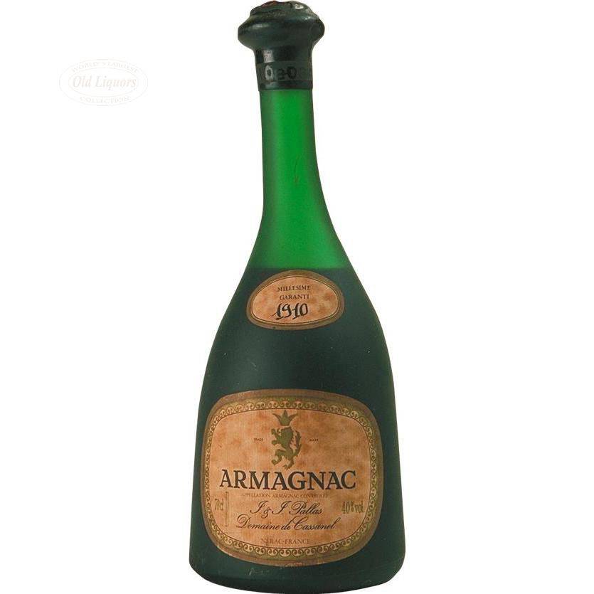 Armagnac 1910 Pallas J. & J. - LegendaryVintages