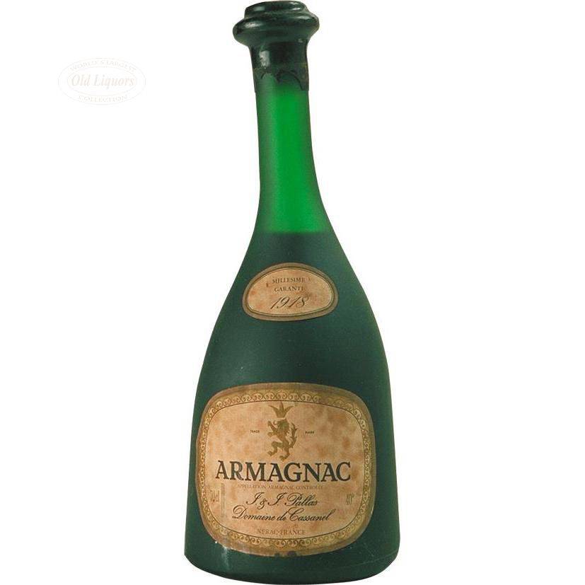 Armagnac 1918 Pallas J. & J. - LegendaryVintages