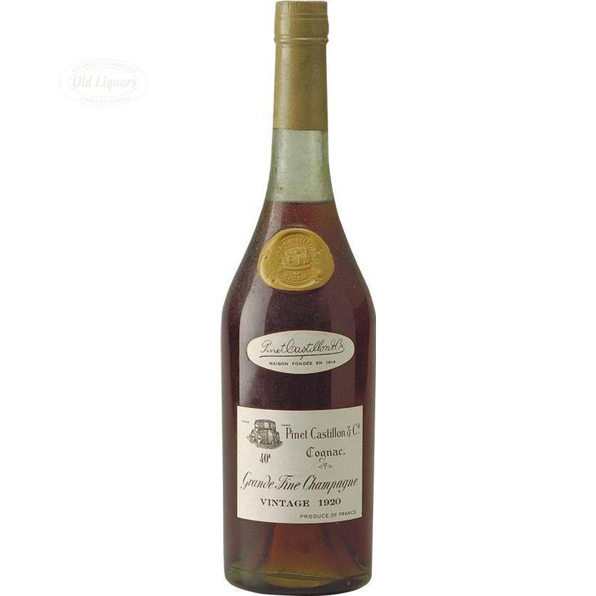 Cognac 1920 Pinet Castillon Fine Champagne - LegendaryVintages