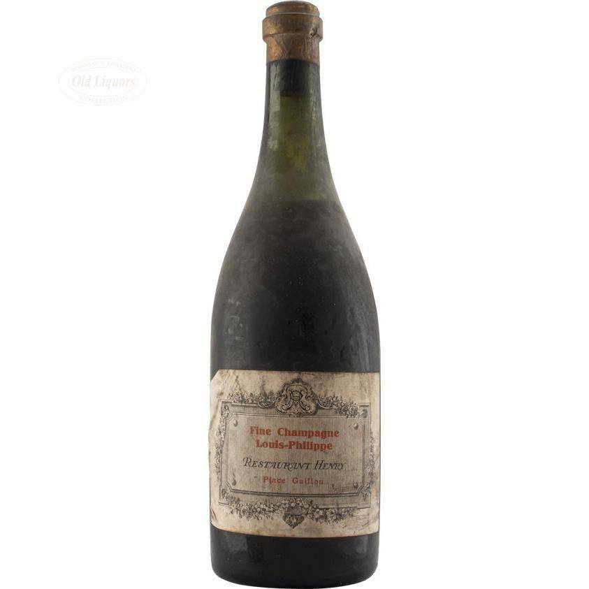 Cognac 1920s Restaurant Henry Fine Champagne - LegendaryVintages