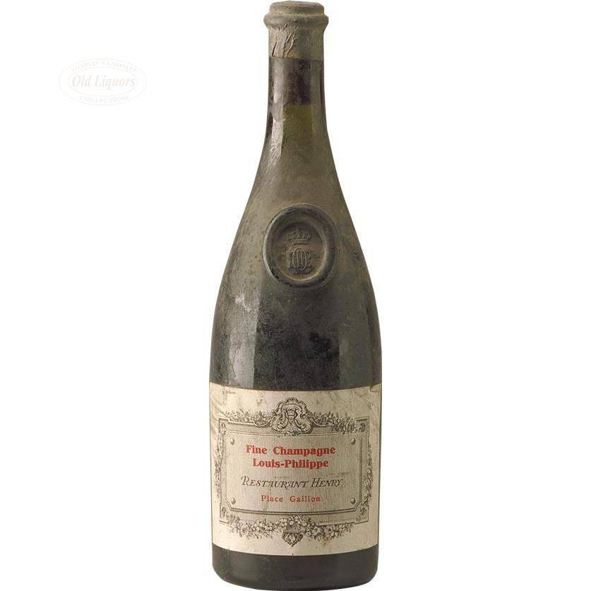 Cognac 1920s Restaurant Henry Fine Champagne - LegendaryVintages