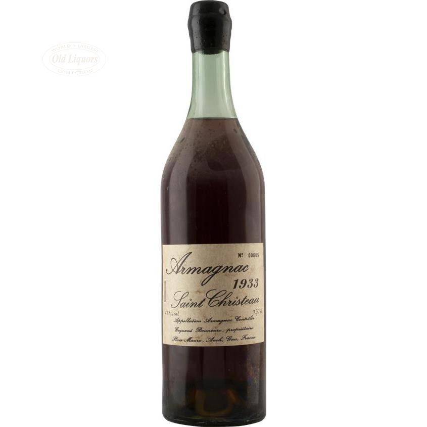 Armagnac 1933 Saint Christeau - LegendaryVintages